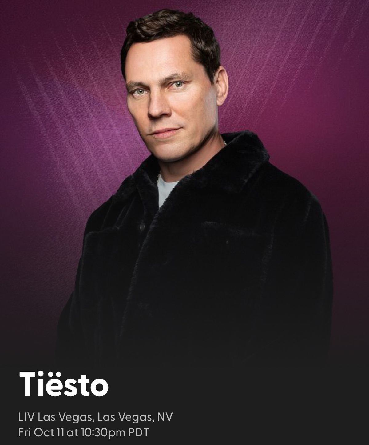 LIV Nightclub Tiesto - Bottle Service, Guest-list & Tickets