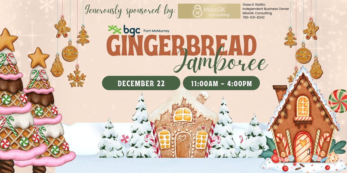 BGC Gingerbread Jamboree