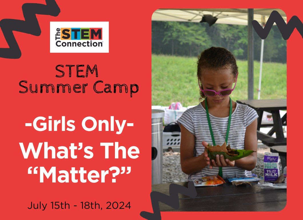 What\u2019s the \u201cMatter?\u201d STEM Summer Camp (Girls Only)