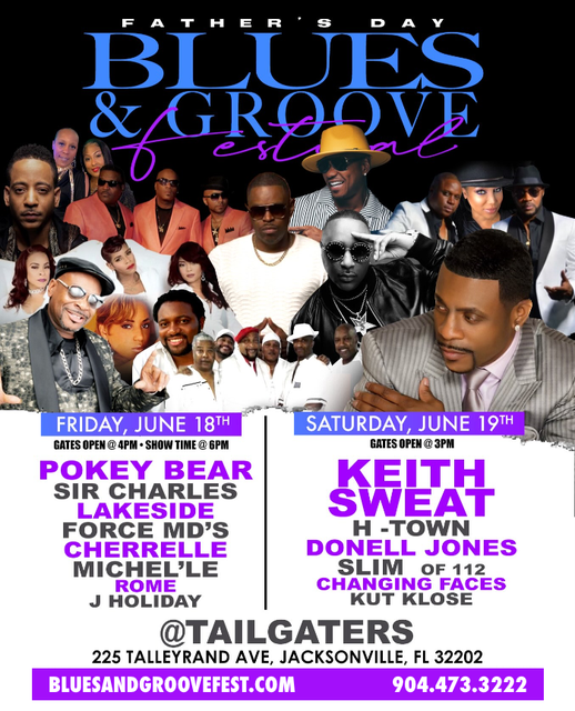 Fathers Day Blues & Groove Fest, 225 Talleyrand Ave, Jacksonville, FL
