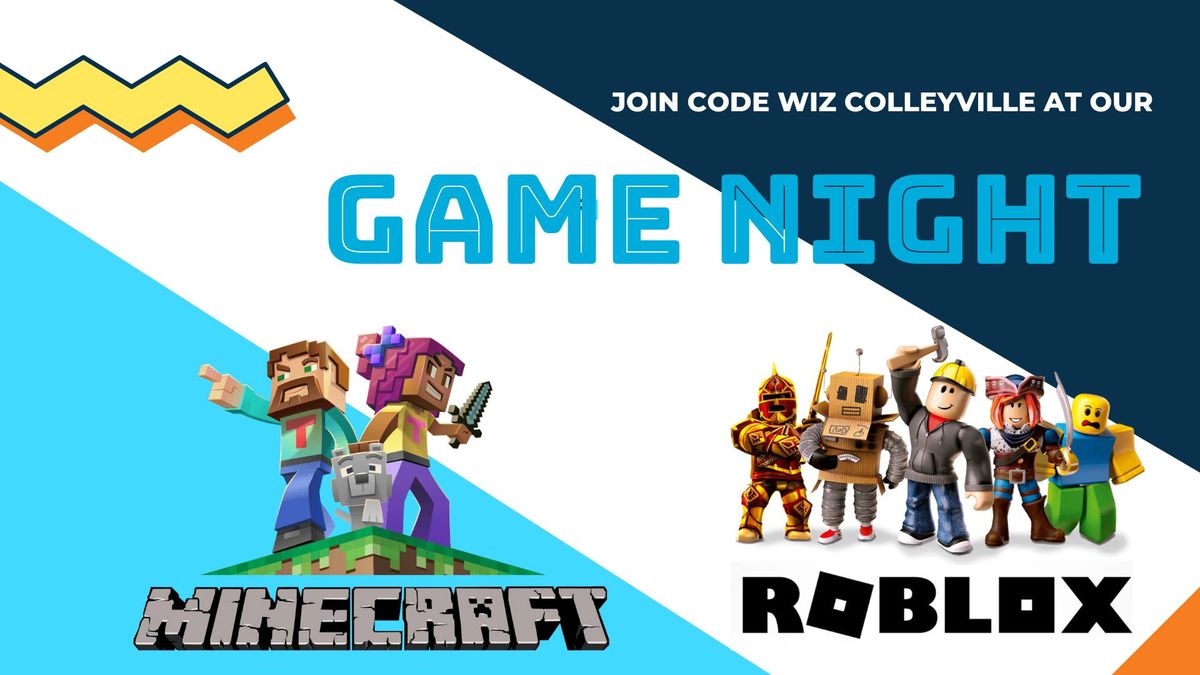 Game Night @ Code Wiz Colleyville - Roblox!