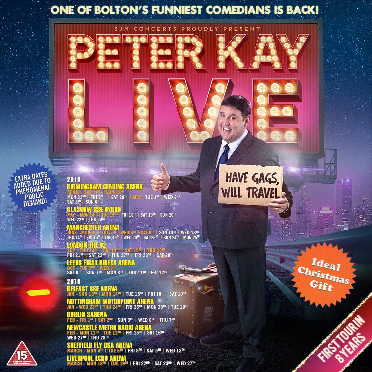 Peter Kay Belfast Tickets