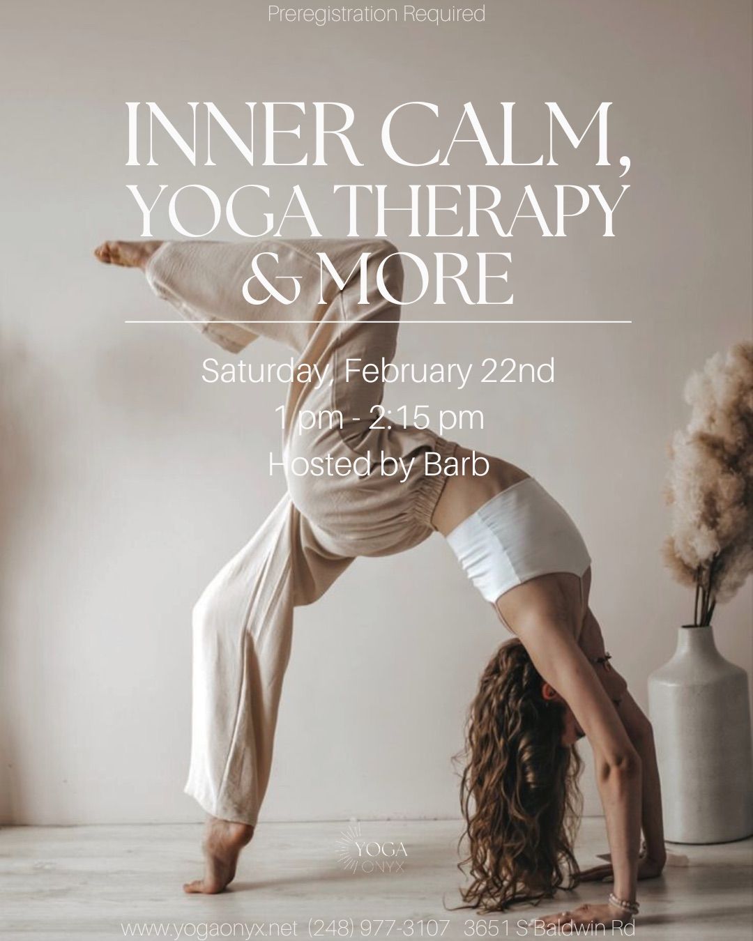 Inner Calm: Yoga Therapy & More