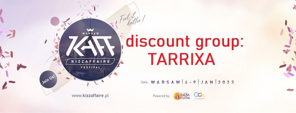 2nd Kizzaffaire Warsaw - grupa zni\u017ckowa discount group TARRIXA