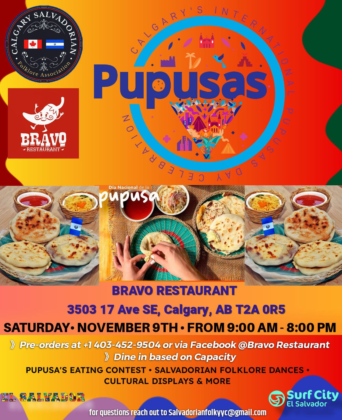 Calgary Pupusas Celebration 