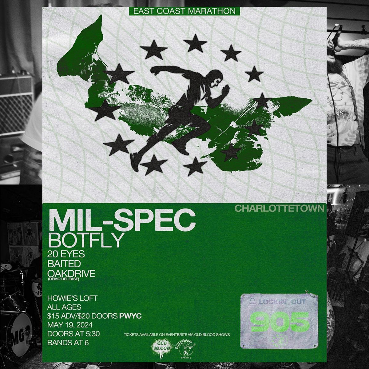 MIL-SPEC X BOTFLY w. 20 Eyes, Baited, & Oakdrive @ Howies