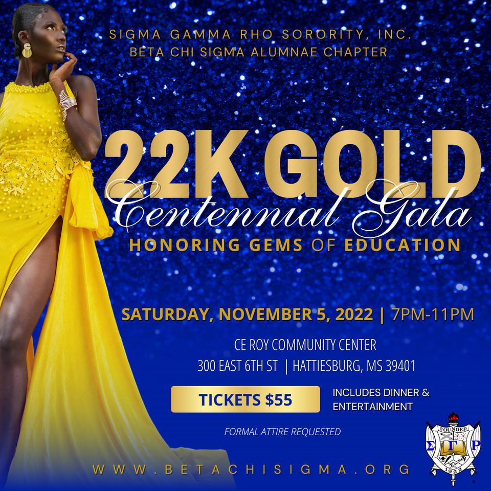 22k Gold Centennial Gala, C E Roy Community Center, Hattiesburg, 5