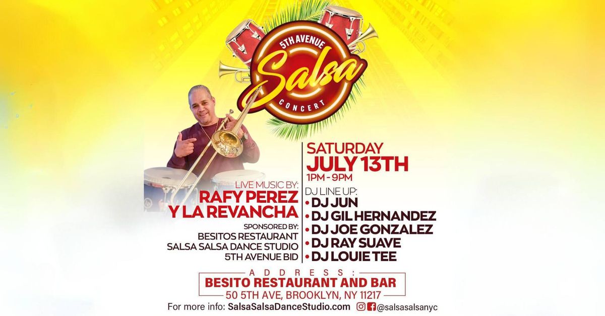 5th Avenue Free Salsa Concert