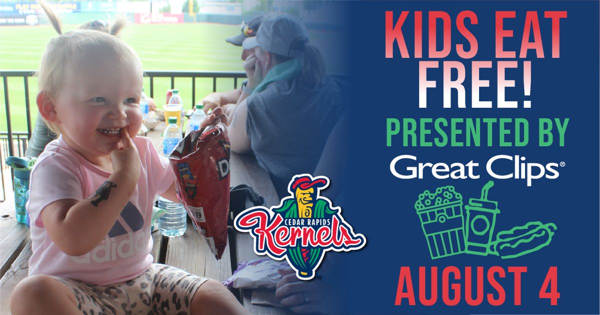 Kids Eat Free Presented by Great Clips