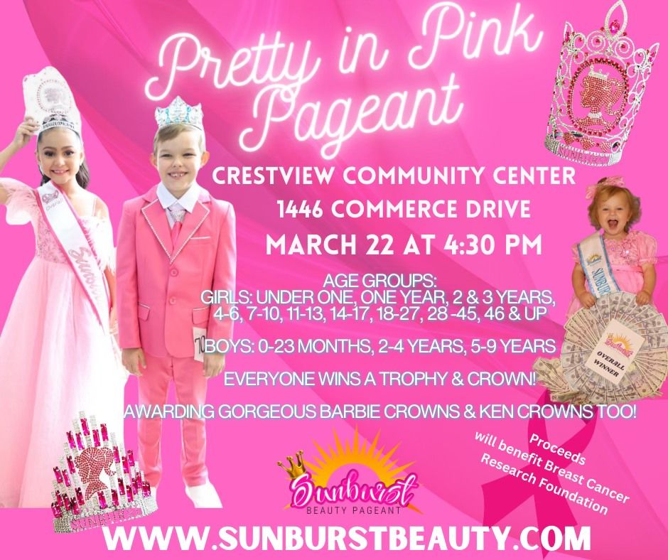 Crestview, FL Pretty in Pink Pageant