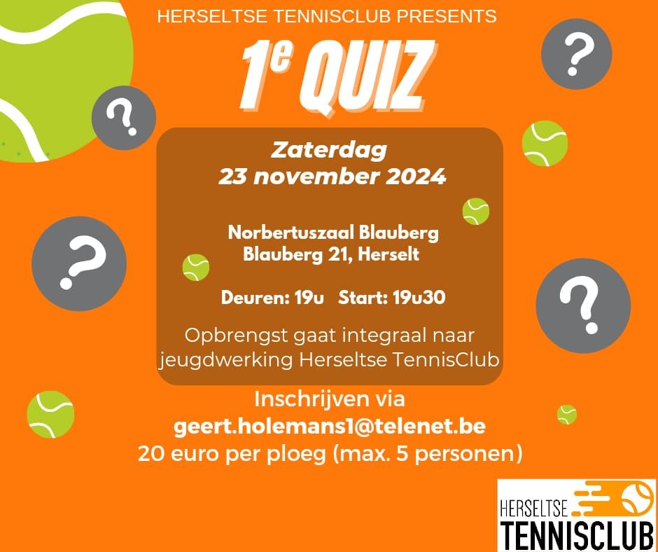 1ste Quiz Herseltse Tennisclub