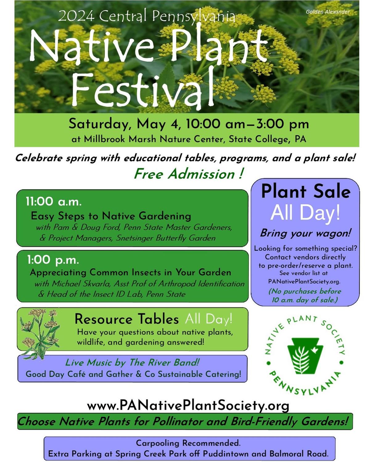 2024 Central PA Native Plant Festival