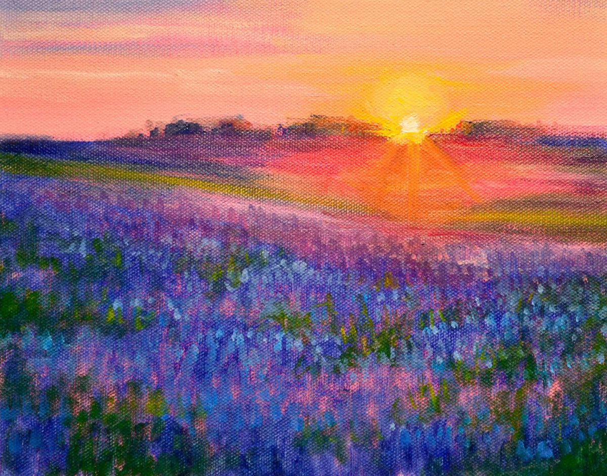 Paint Night With James! - Wildflower Sunrise Night 2!