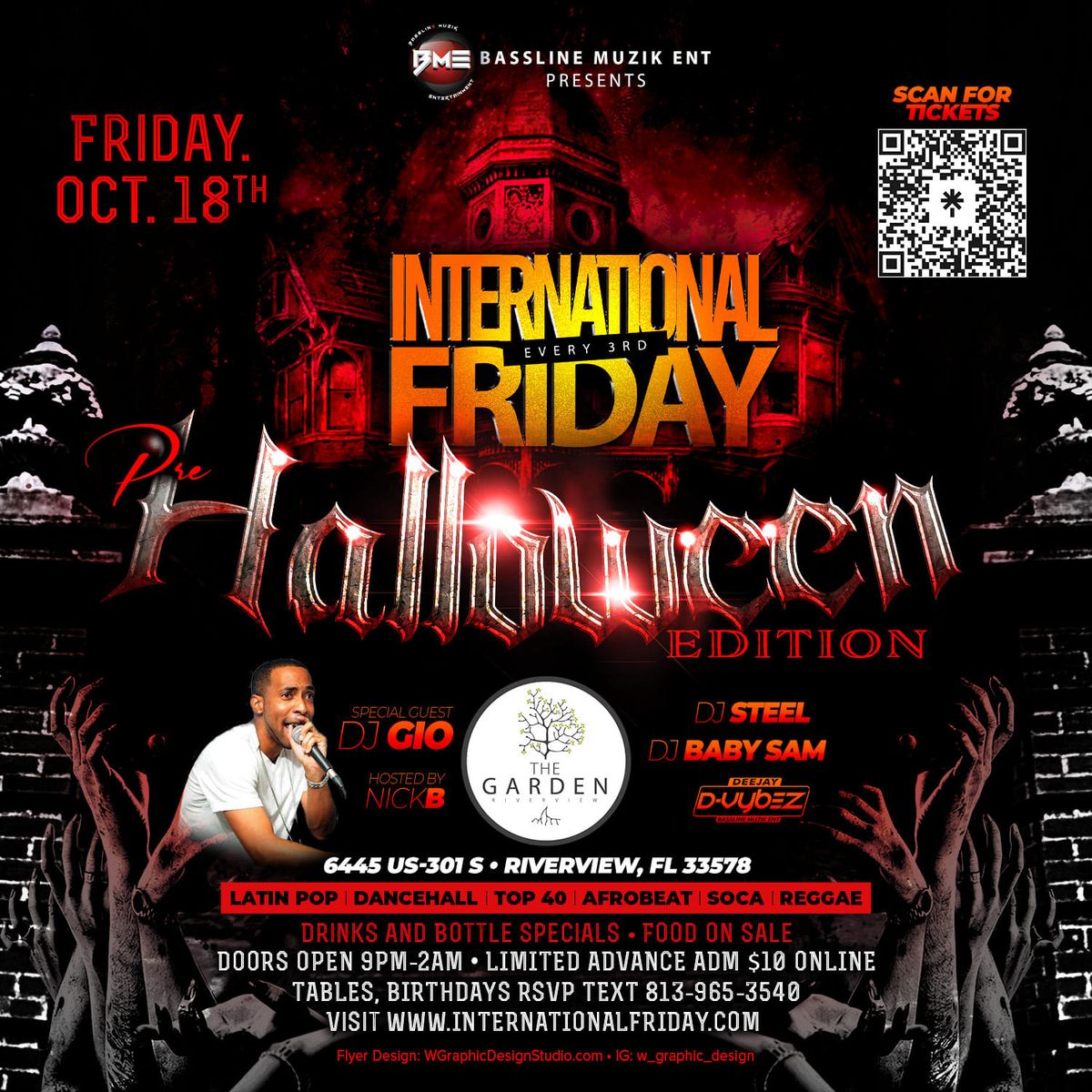 International Friday's Pre-Halloween Edition