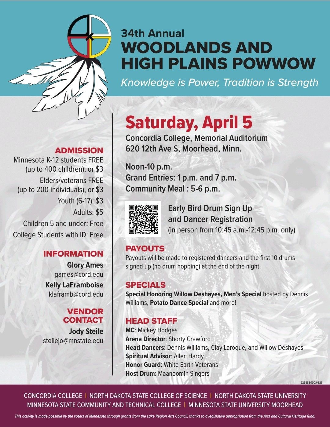 Woodlands & High Plains 34th Annual Powwow