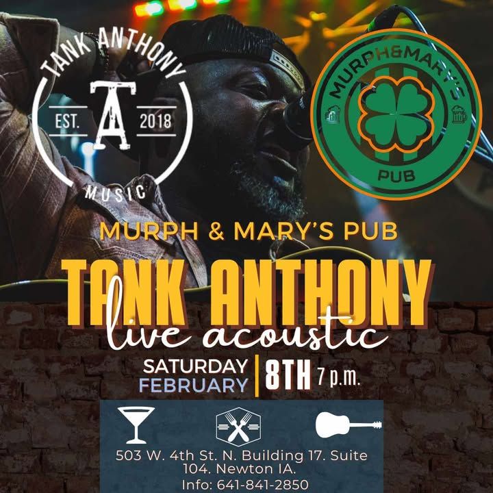 Tank Anthony Live at Murph and Mary's! 