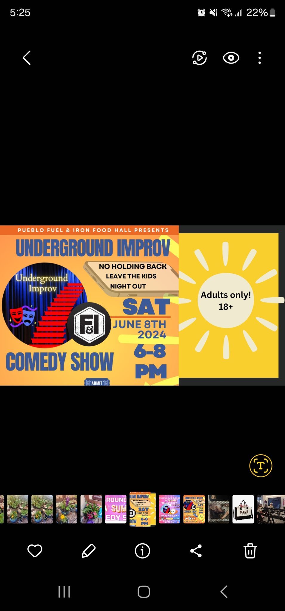 Adults Only Improv Comedy Show by Underground Improv