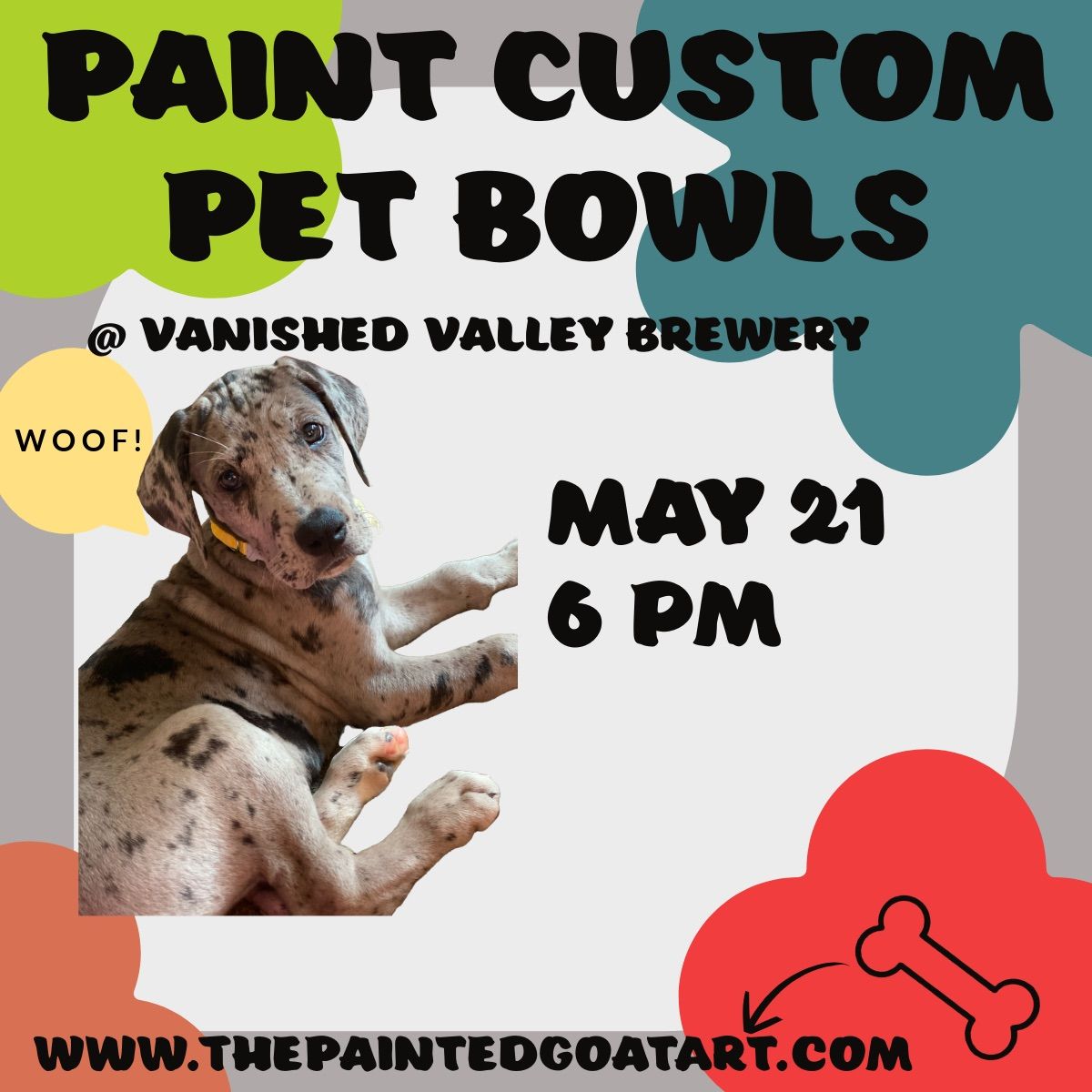 Paint Custom Pet Bowls