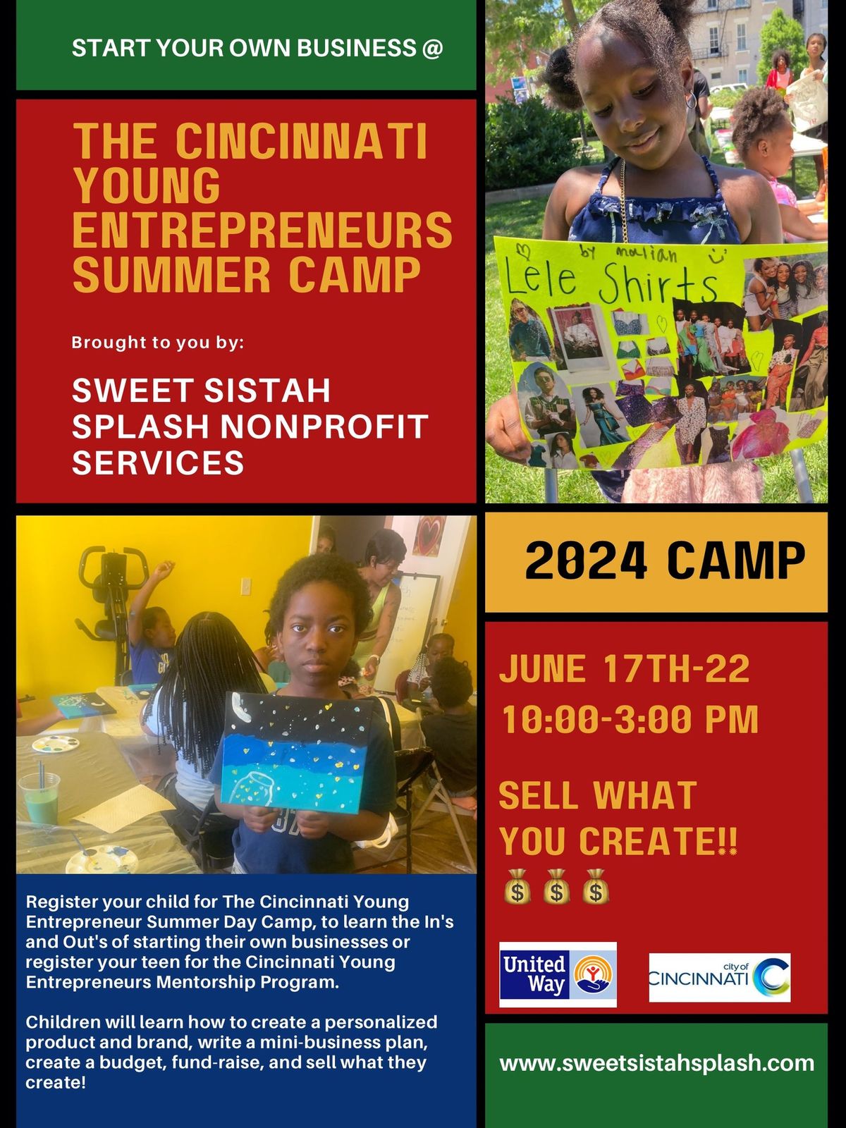 Cincinnati Young Entrepreneurs Summer Camp