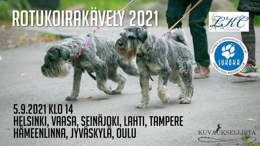 Rotukoirak\u00e4vely Helsinki 2021