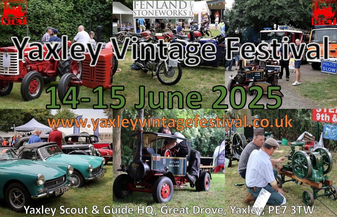 Yaxley Vintage Festival 2025, Yaxley Vintage Festival, Peterborough, 14