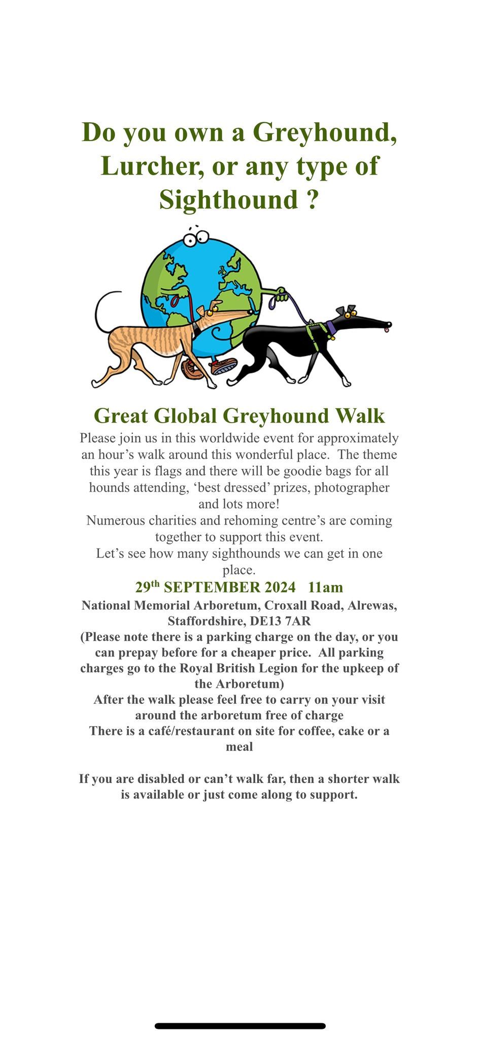 Great Global Greyhound Walk 