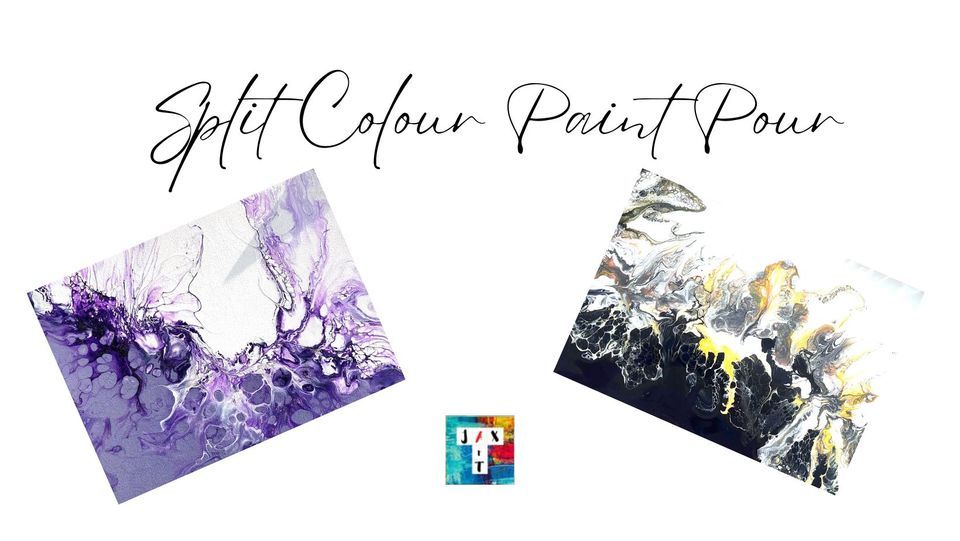 Split Colour Dutch Paint Pour workshop