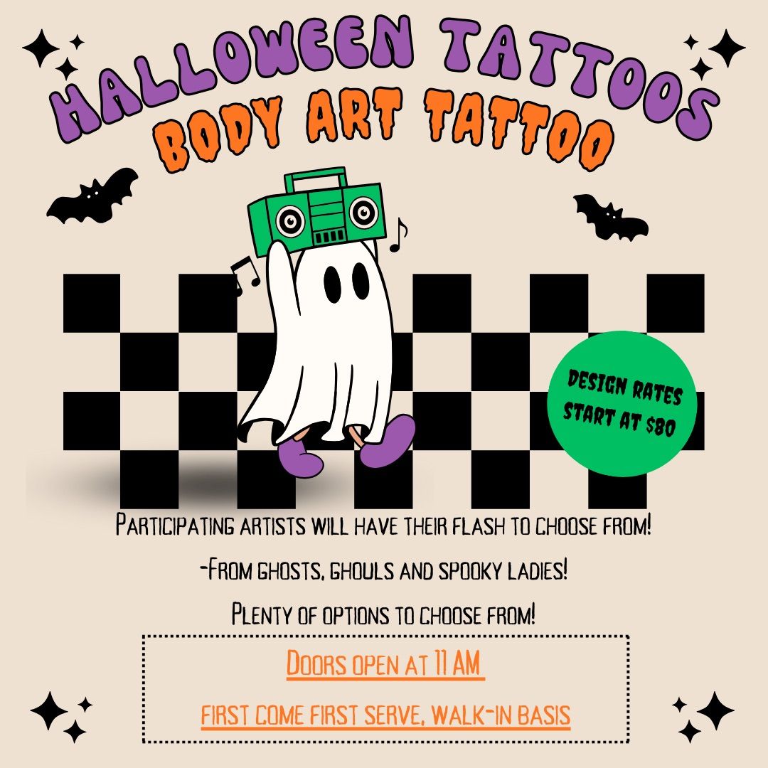 Halloween Flash Tattoo Event