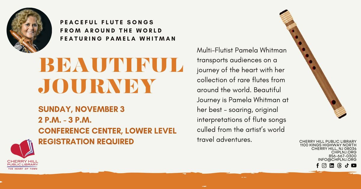 \t Beautiful Journey: Peaceful Flute Songs from Around the World featuring Pamela Whitman