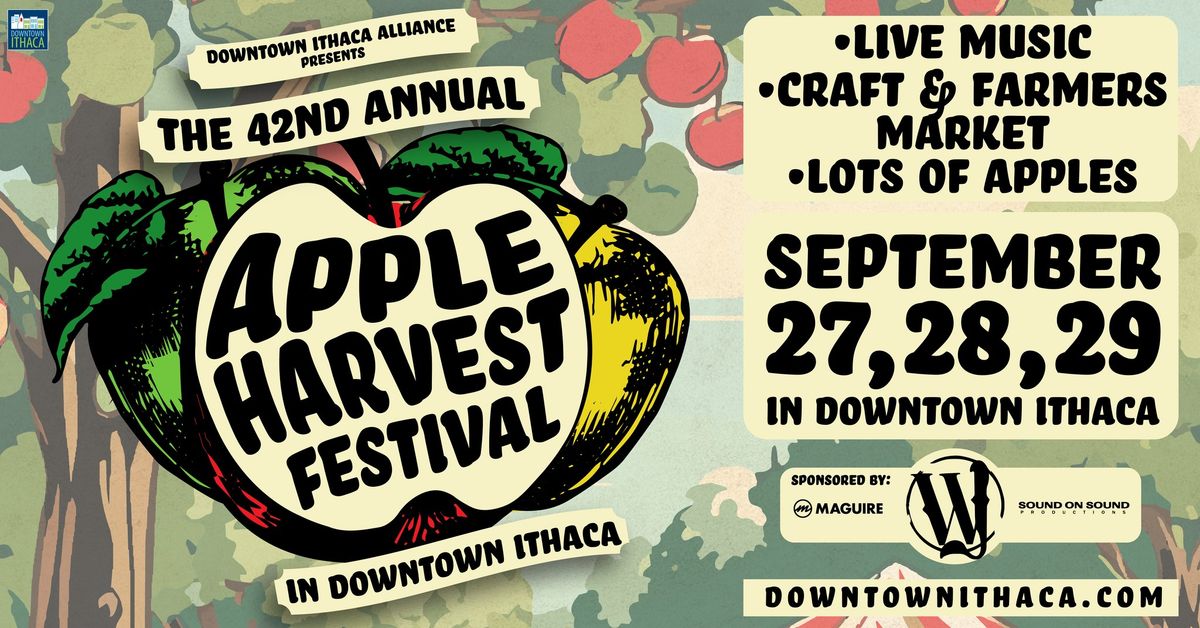 The 42nd Annual Apple Harvest Festival in Downtown Ithaca