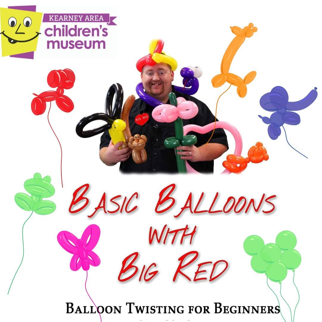 Balloon Twisting with Big Red