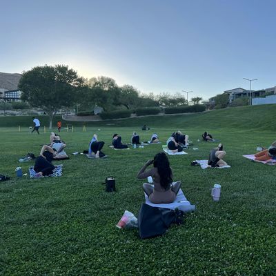 Pilates In the Park LV