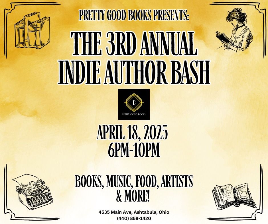 3rd Annual Indie Author Bash