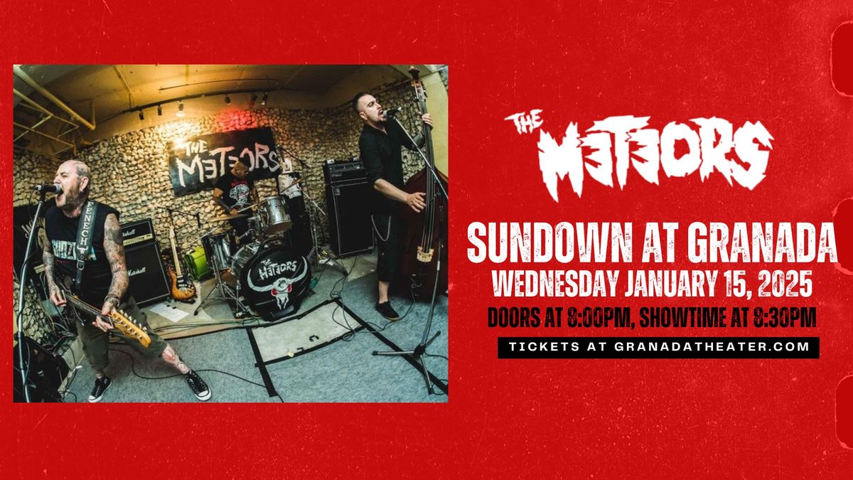 LIVE MUSIC: THE METEORS | SUNDOWN AT GRANADA | DALLAS, TX