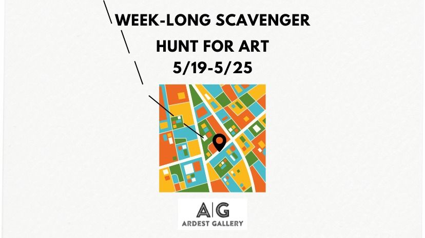Week-Long Scavenger Hunt for Art