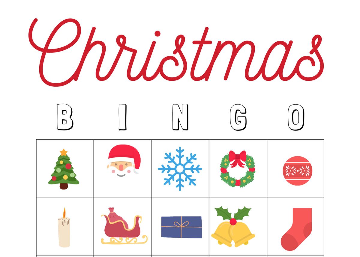 Christmas bingo 