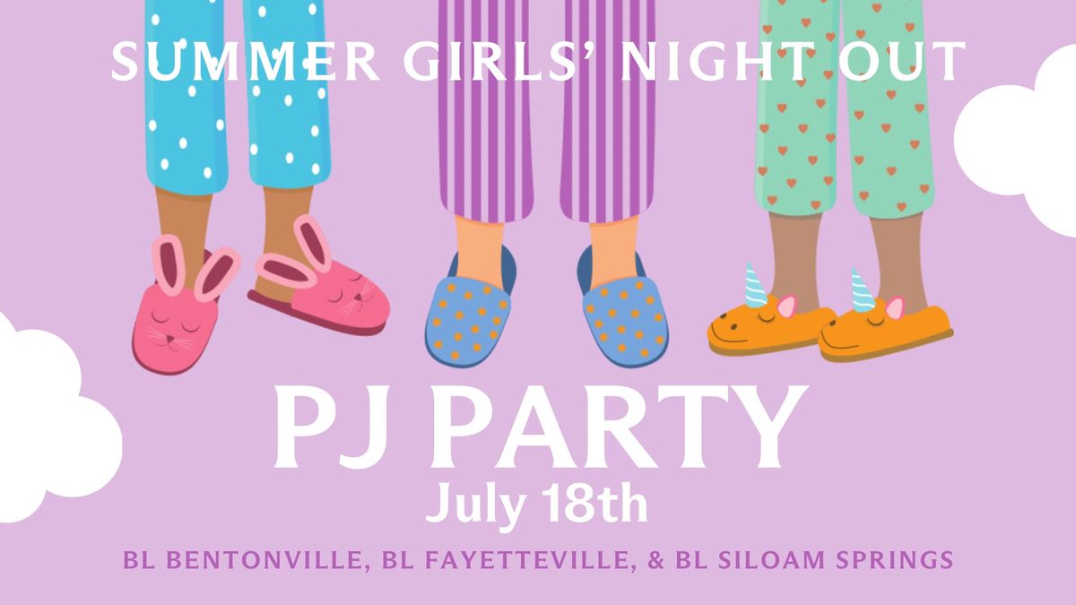 PJ Party Girls\u2019 Night Out \u2601\ufe0f\u2728