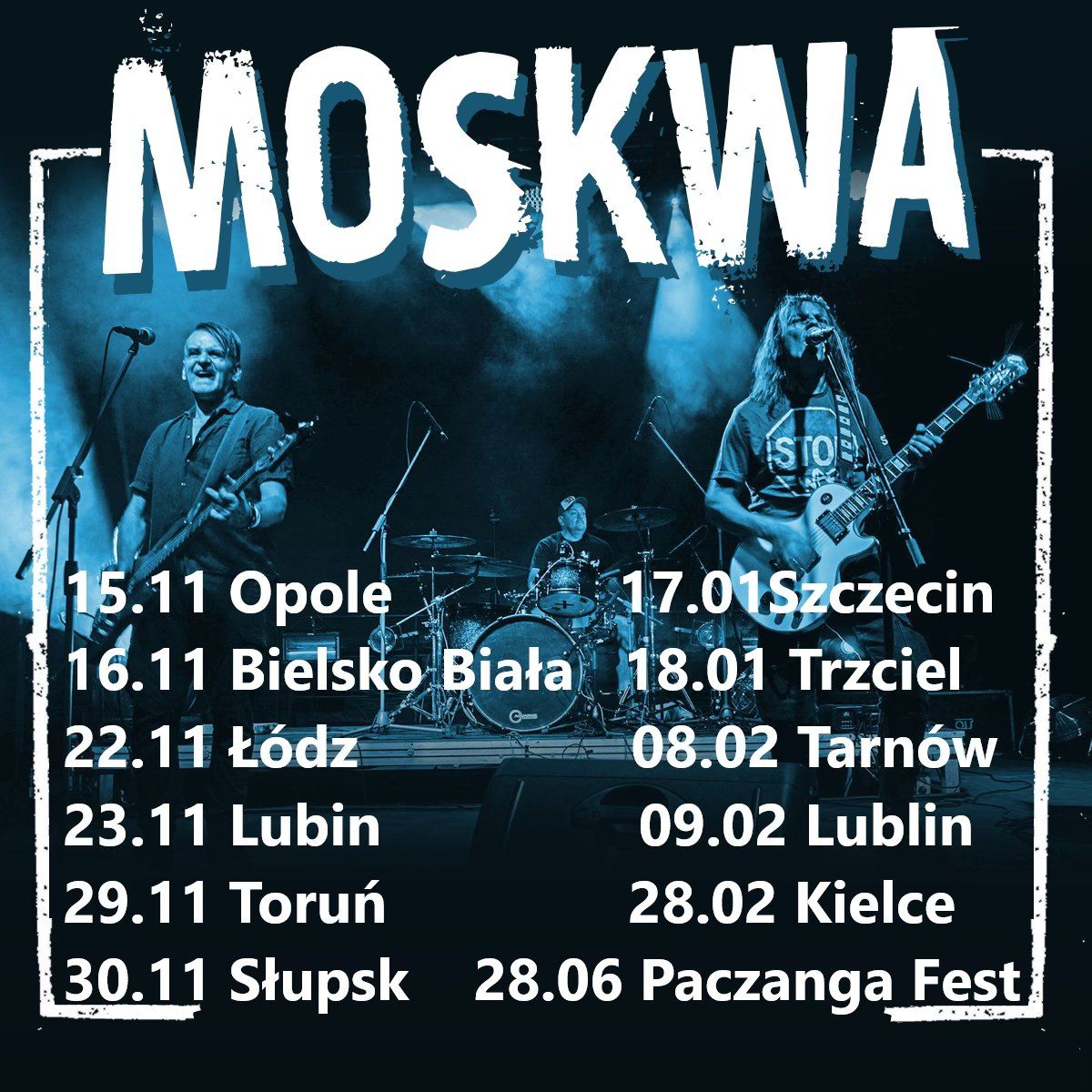 MOSKWA \u2b51 PUNKROCKOWE HALUCYNACJE TOUR \u2b51 17\/01\/2025 \u2b51 Krzywy Gryf \u2b51 Szczecin