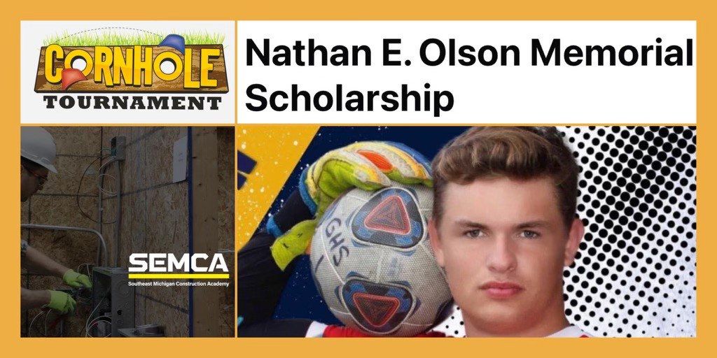 Nathan E. Olson Memorial Scholarship Cornhole Tournament Fundraiser