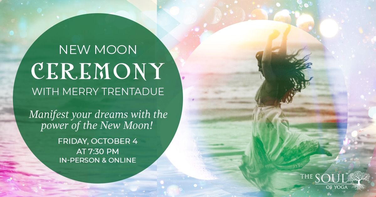 Manifest with the New Moon Ceremony