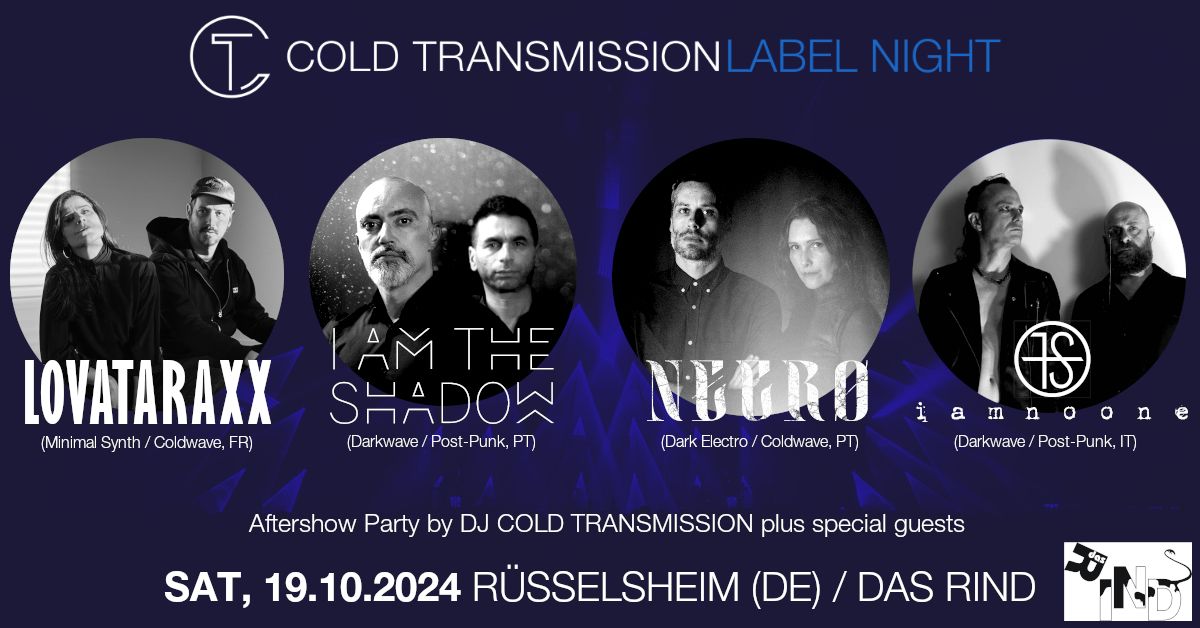 COLD TRANSMISSION LABEL NIGHT | 19.10.2024 | R\u00fcsselsheim (DE) | Das Rind