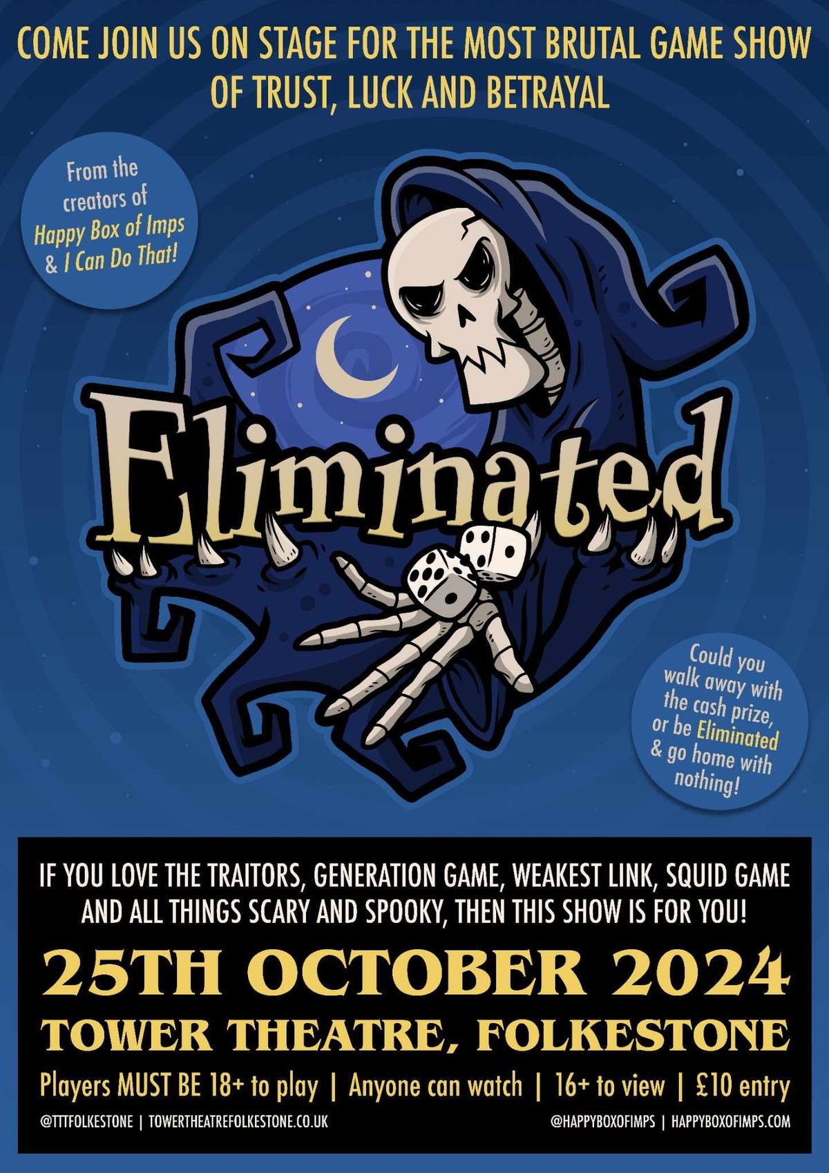 Eliminated Game Show (CASH PRIZE)