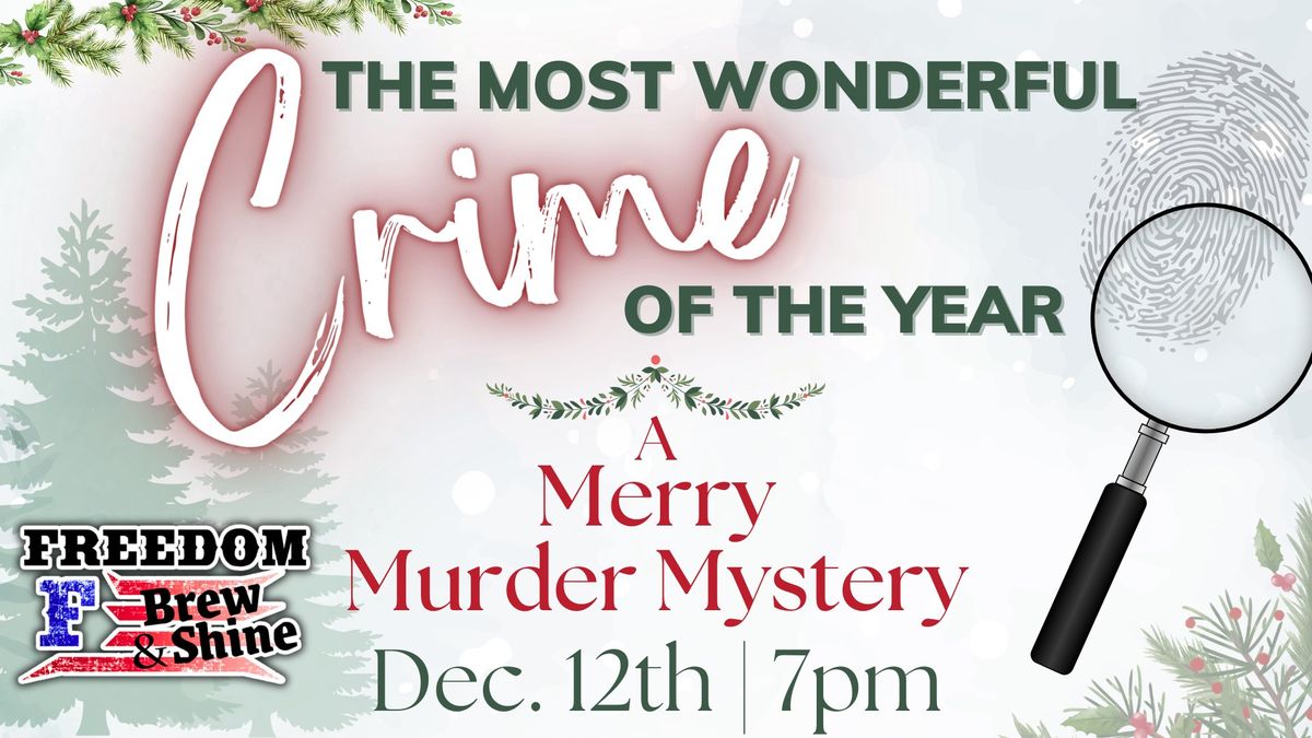 A Merry Murder Mystery