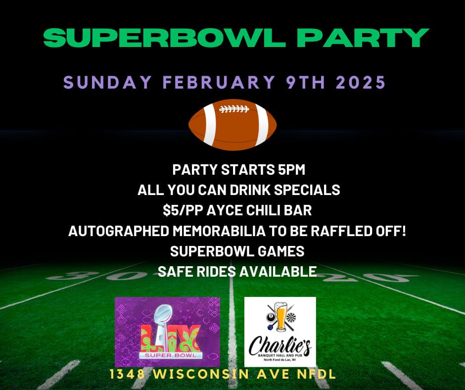 Super Bowl Party! 