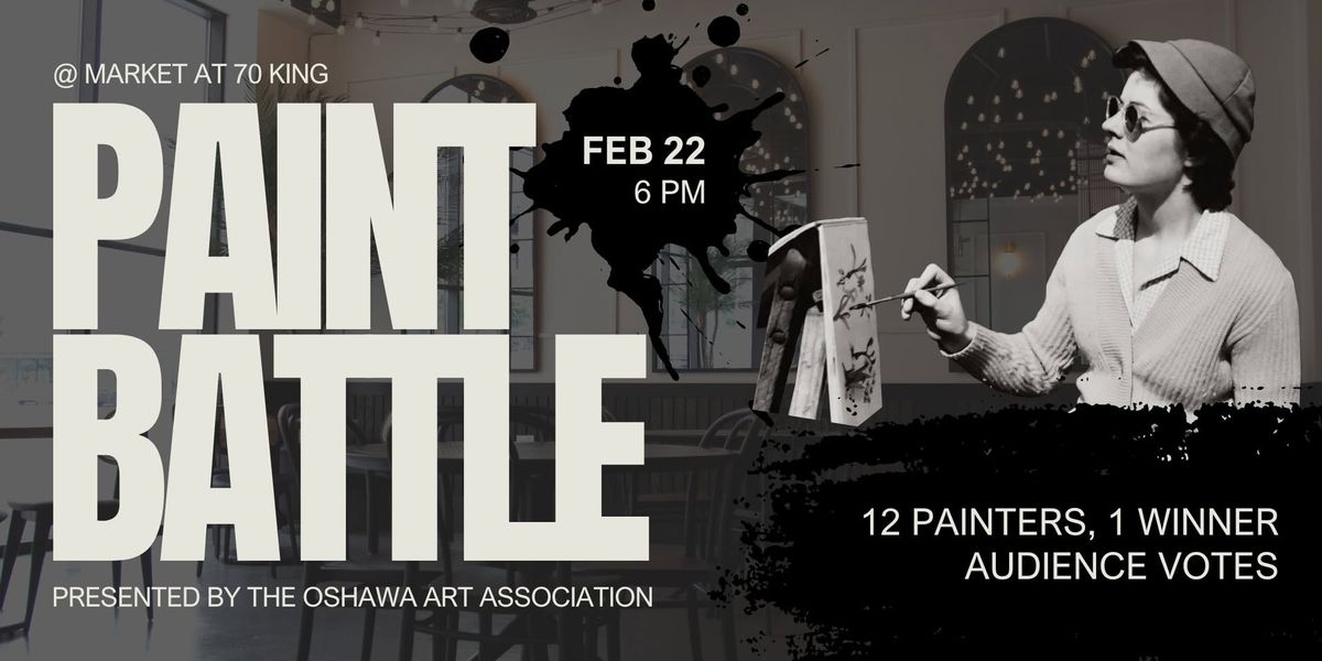 PAINT BATTLE! Live Painting Showdown (Free Entry)