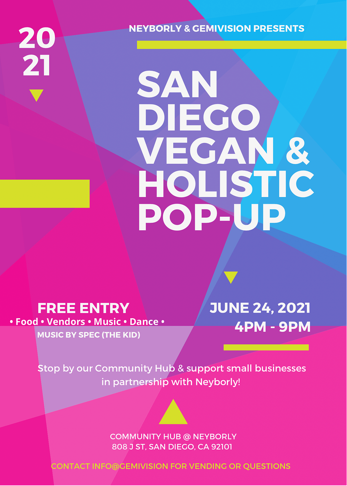 San Diego Vegan & Holistic Pop-Up