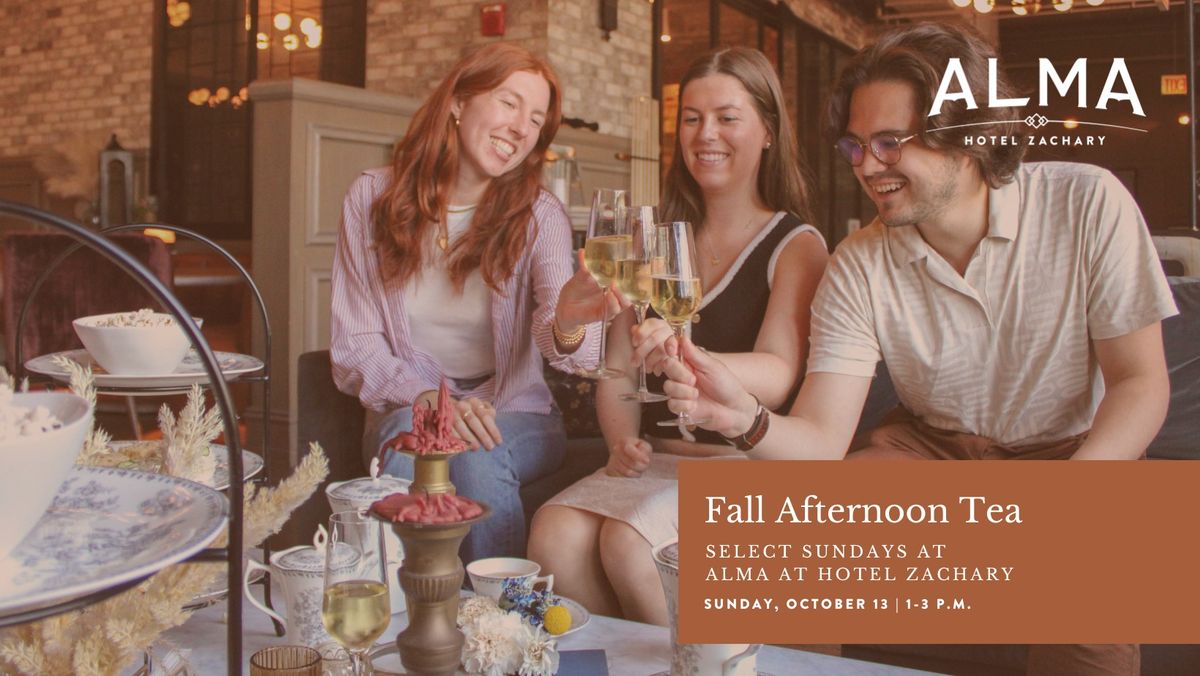 Fall Afternoon Tea | October 13, 2024