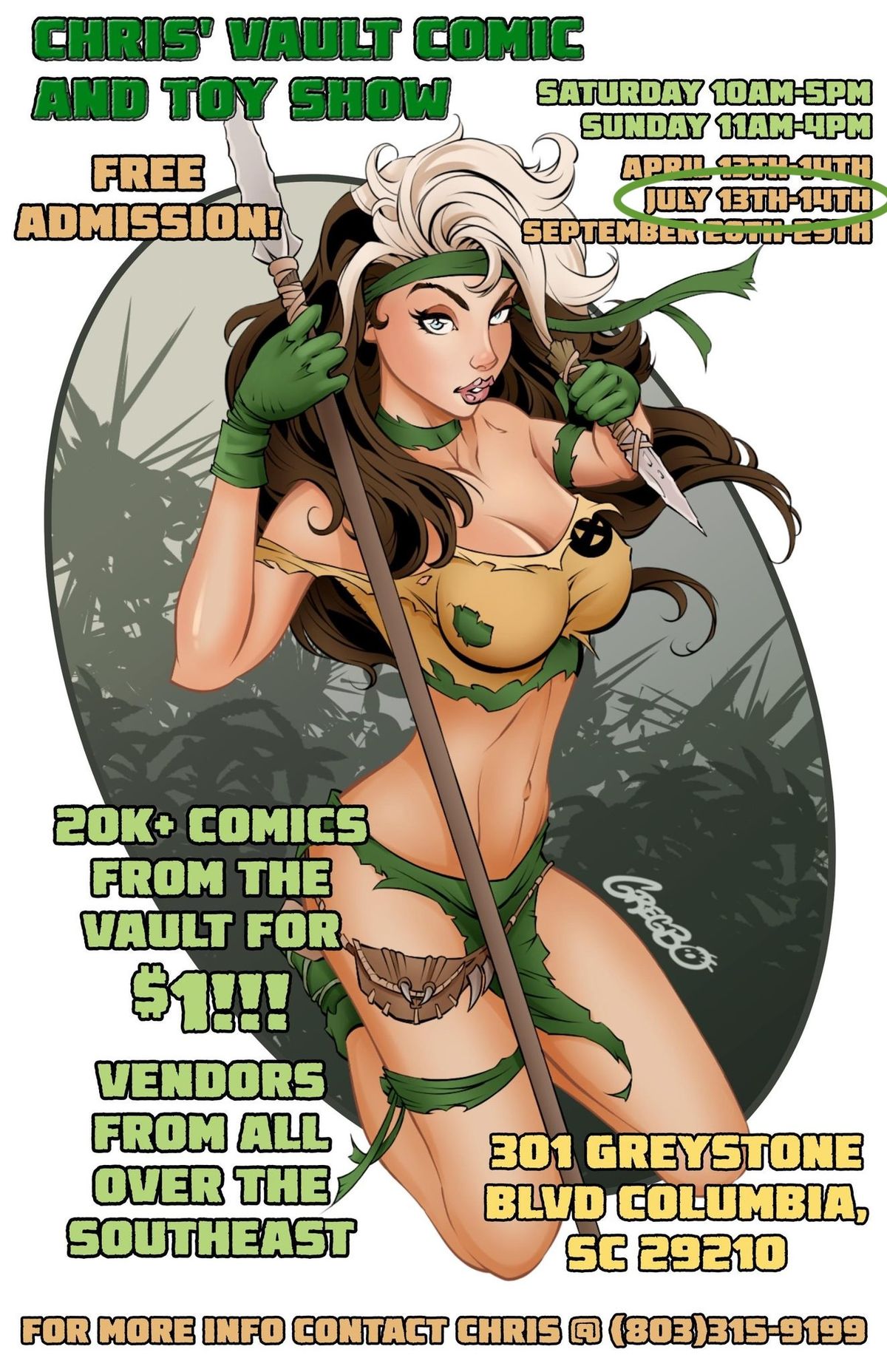 Chris's Vault Summer Comic and Toy Show