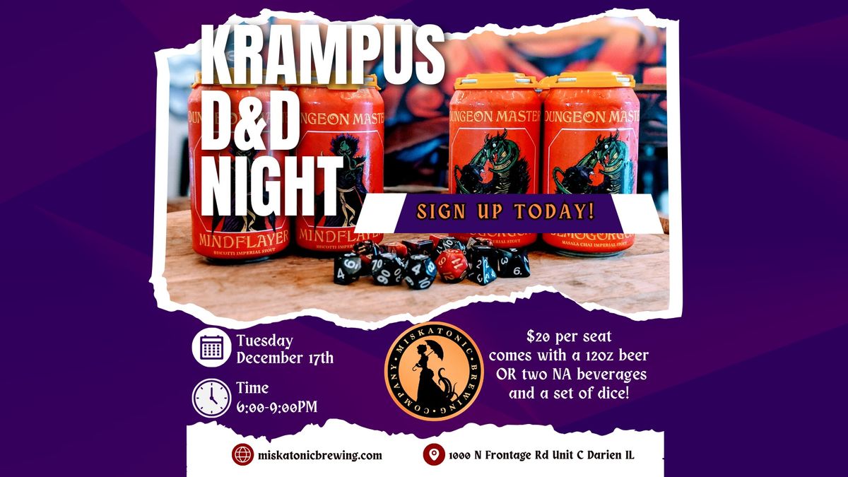 Krampus D&D Night