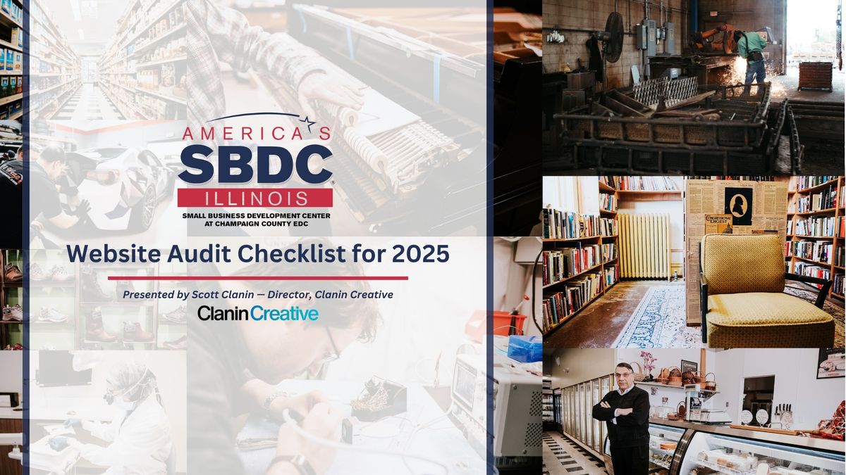 Workshop: Website Audit Checklist for 2025